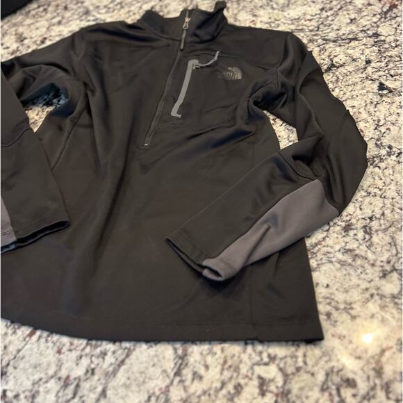 The North Face Canyonlands 1/2 zip fleece mens size L black - Picture 3 of 10